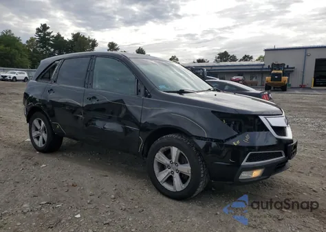 2012 Acura Mdx Technology z USA, uszkodzony, nr VIN 2HNYD2H33CH504683